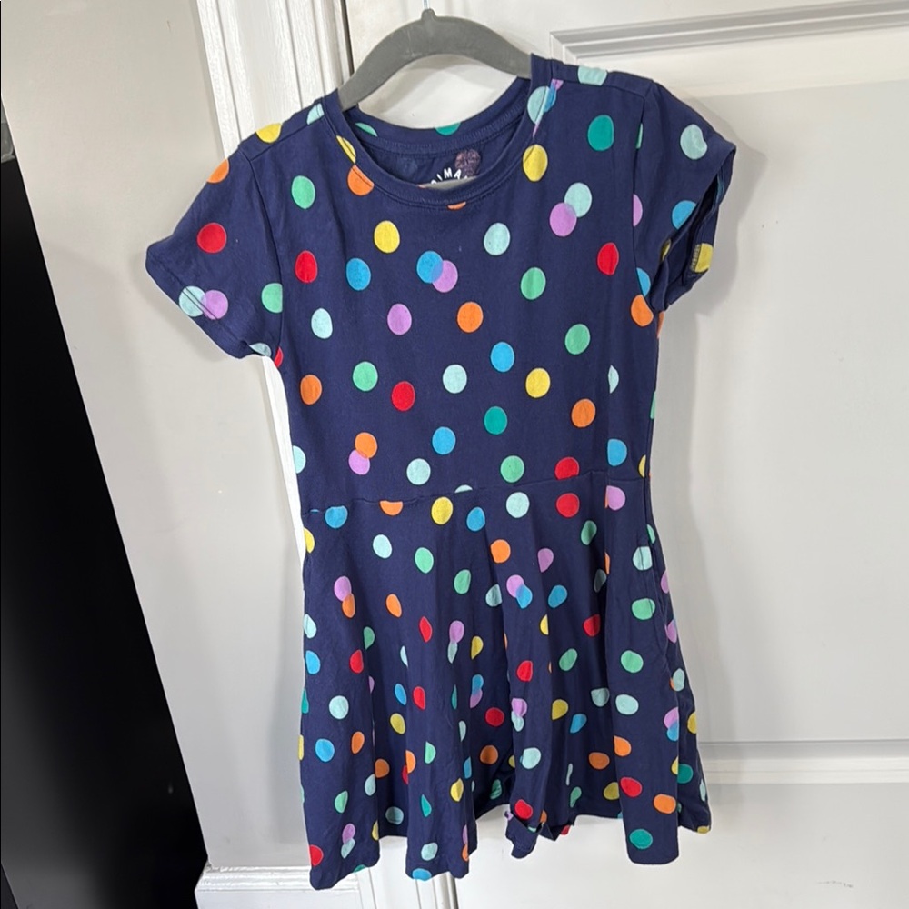 Colorful Polka Dot Dress